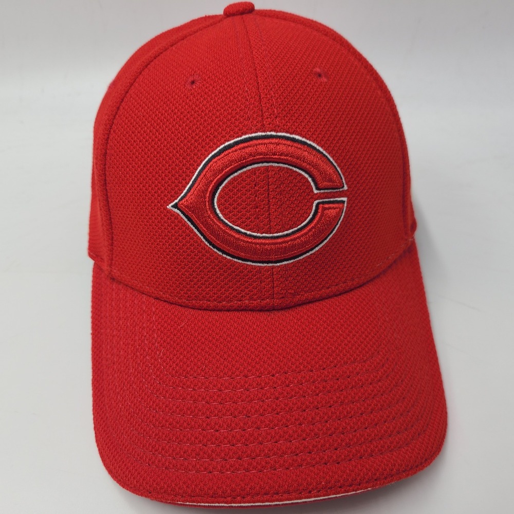Cincinnati Reds Hat Fitted S-M New Era 39Thirty Red MLB Batting Practice BP Men
